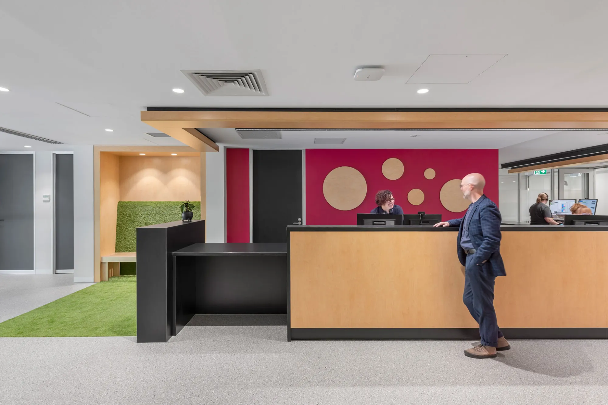 Hindmarsh Reception desk